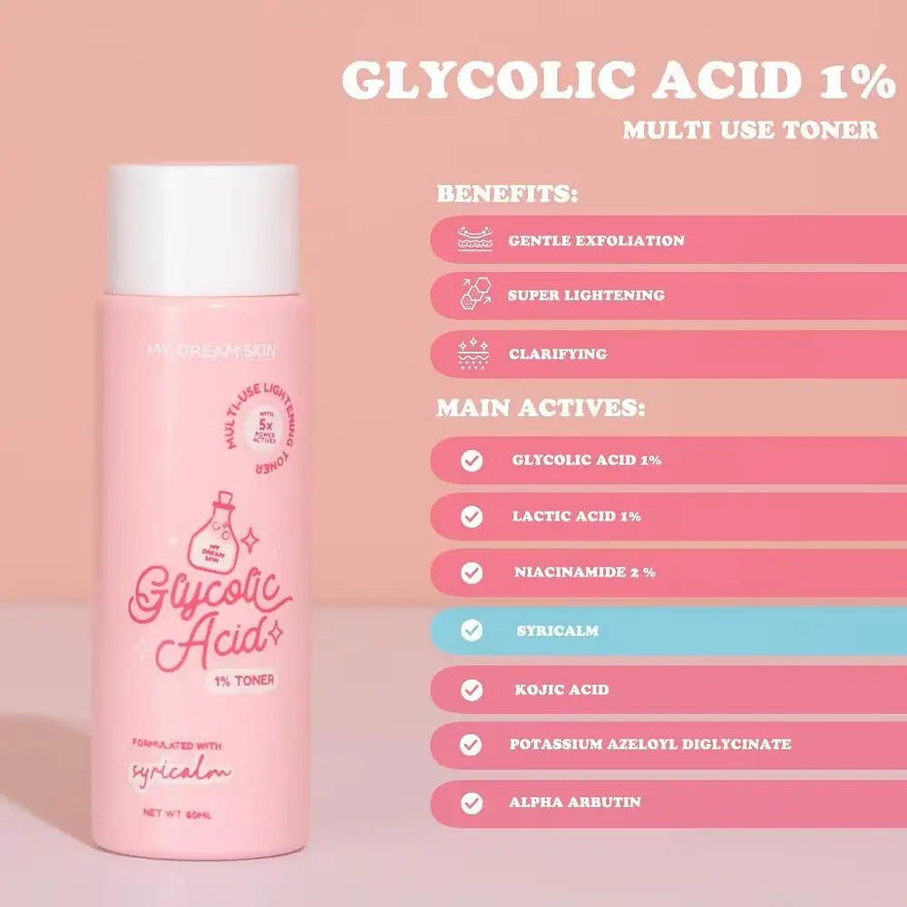 My Dream Skin Glycolic Acid Toner