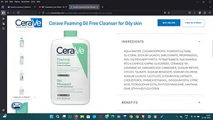 CeraVe Foaming Facial Cleanser india