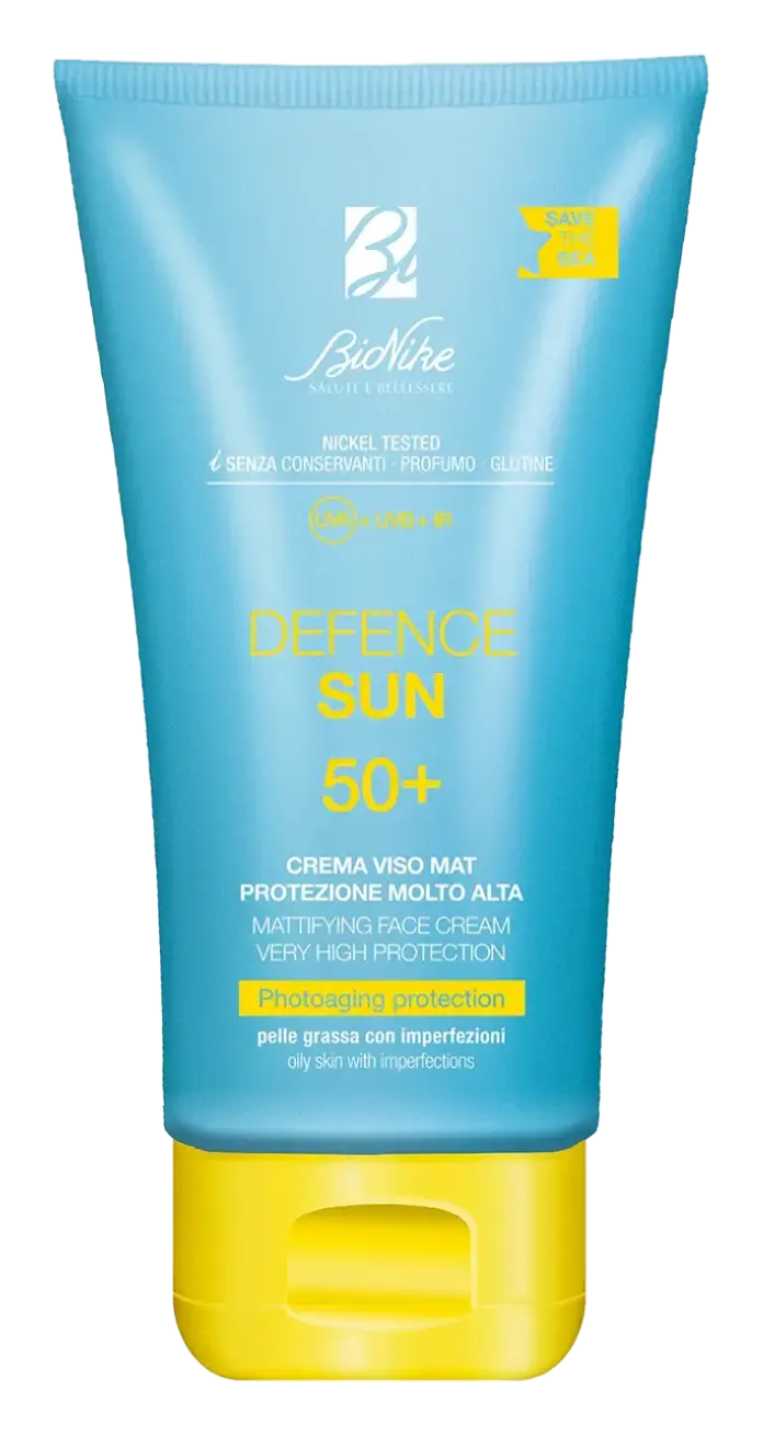 BioNike Defence Sun 50+ Mattifying Face Sun Cream