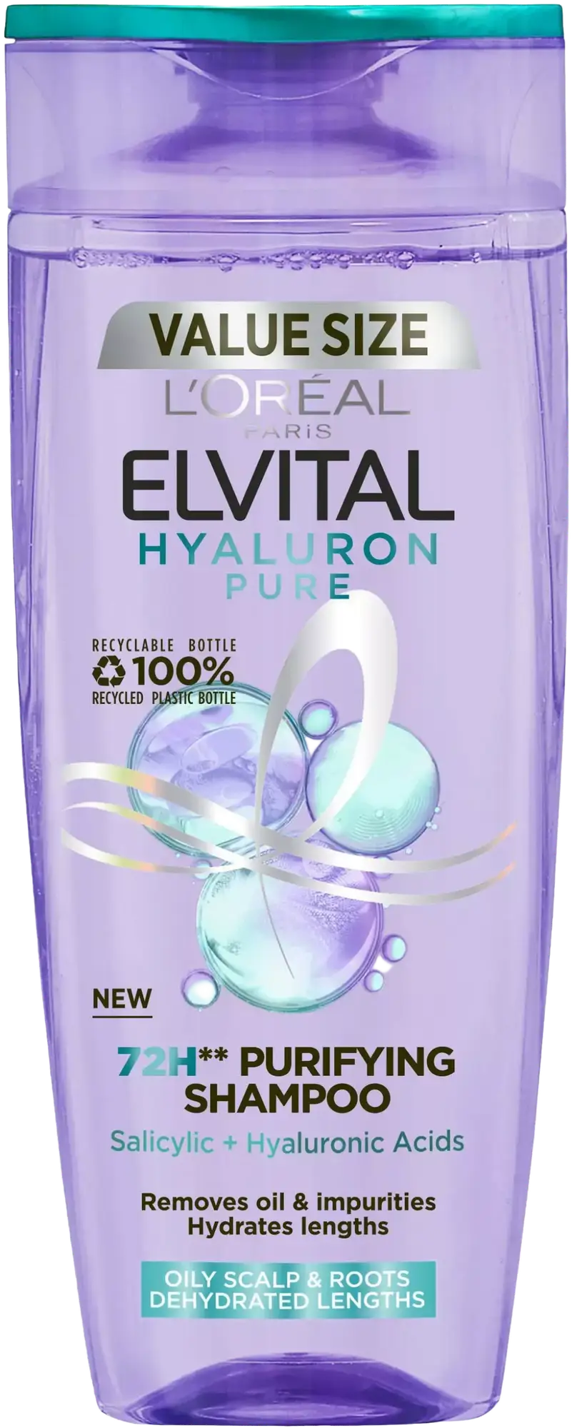 L'Oreal Elvital Hyaluron Pure Purifying Shampoo Sweden