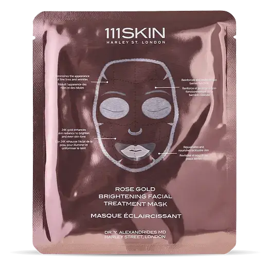 111Skin Rose Gold Brightening Facial Treatment Mask