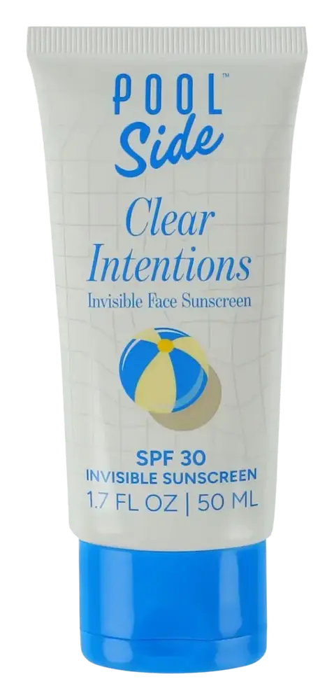 Five Below Pool Side Clear Intensions SPF 30 Invisible Sunscreen
