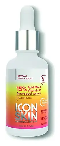 Icon Skin 15% Acid Mix & Vitamin C Smart Peel System