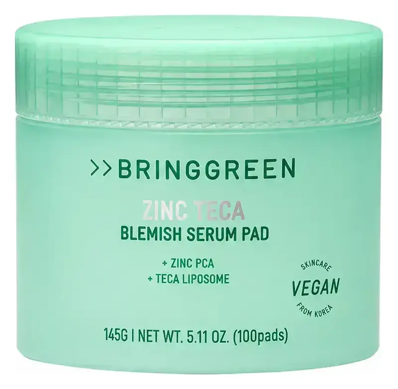 Bring Green Zinc Teca Blemish Serum Pad