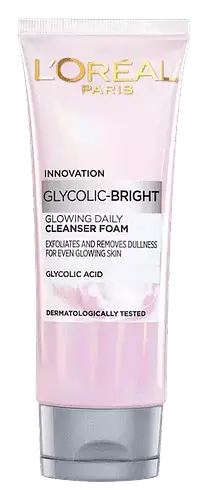 L'Oreal Glycolic Bright Glowing Daily Cleanser Foam