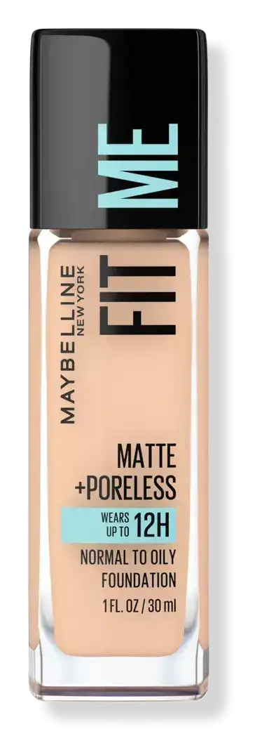 Maybelline Fit Me Matte & Poreless Foundation 124 Soft Sand