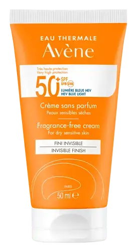 Avène Fragrance-Free Cream Invisible Finish SPF 50+