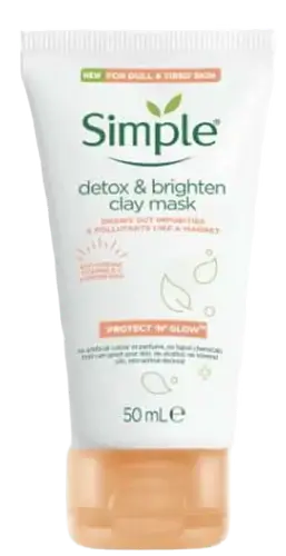 Simple Skincare Protect ‘n’ Glow Detox & Brighten Clay Mask UK