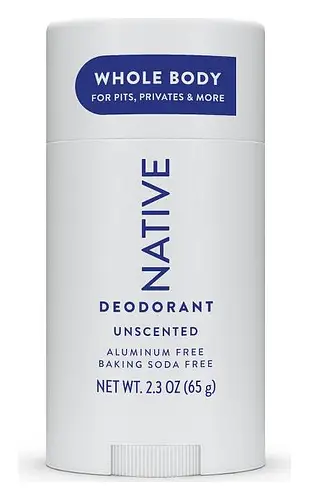 Native Whole Body Deodorant Stick Unscented