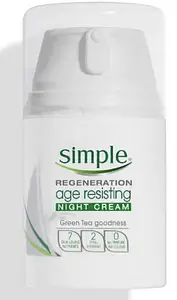 Simple Skincare Regeneration Age Resisting Night Cream
