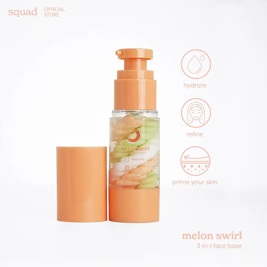 Squad Cosmetics Melon Swirl 3-in-1 Face Base