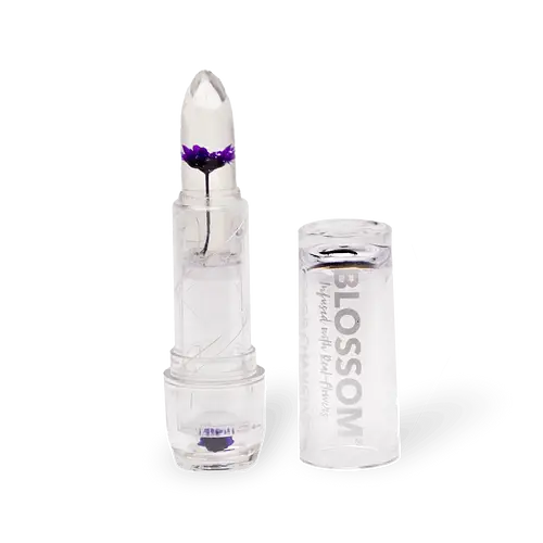 Blossom Color-Changing Crystal Lip Balm Purple