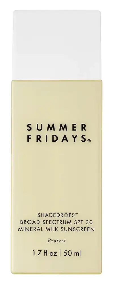 Summer Fridays ShadeDrops Broad Spectrum SPF 30 Mineral Milk Sunscreen