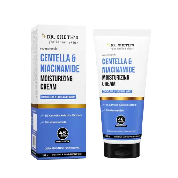 Dr. Sheth's Centella & Niacinamide Moisturizing Cream