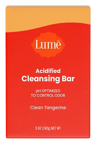 Lume Acidified Cleansing Bar Clean Tangerine
