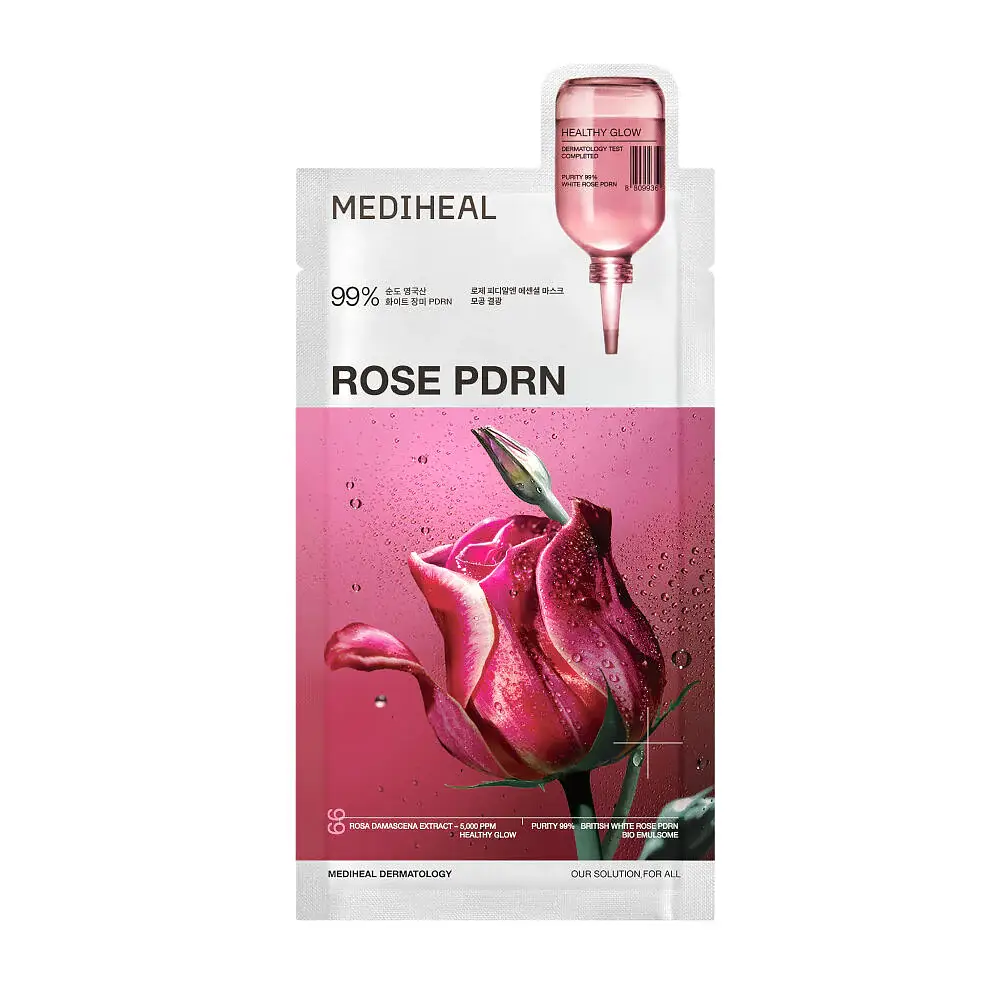 Mediheal British White Rose PDRN Essential Mask Sheet Bio Emulsome