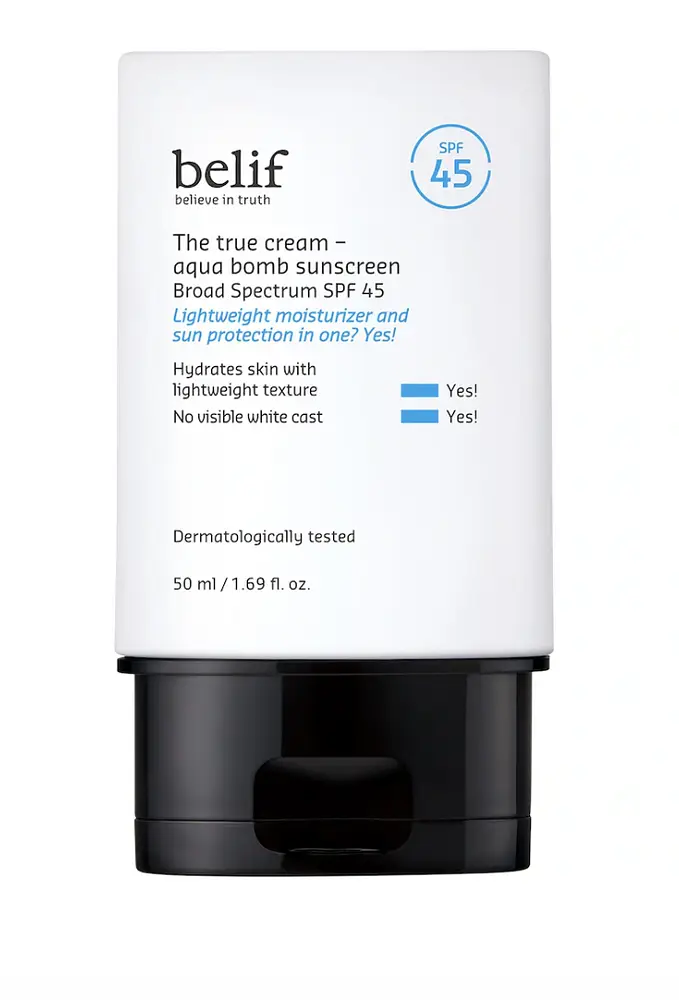 Belif The true cream - aqua bomb sunscreen SPF 45