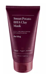 the klog Sweet Potato BHA Clay Mask
