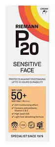 P20 Sensitive Face SPF50+ Suncream