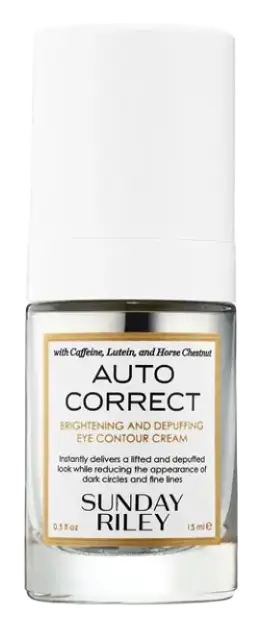 Sunday Riley Auto Correct Brightening and Depuffing Eye Contour Cream