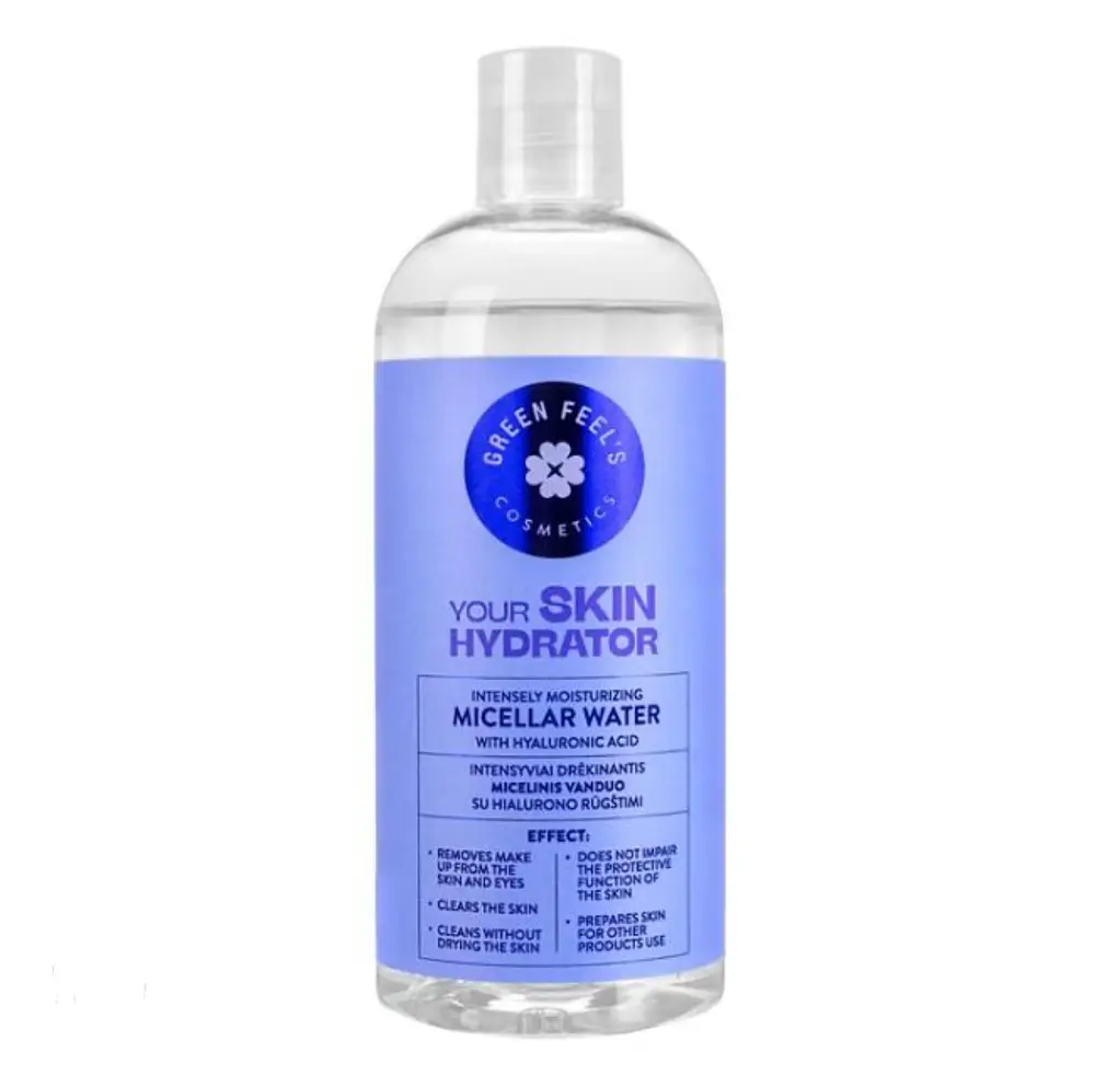 Green Feel's Intensely moisturizing micellar water with hyaluronic acid