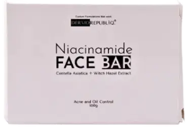 Dermorepubliq Niacinamide Acne And Oil Control Face Bar Soap