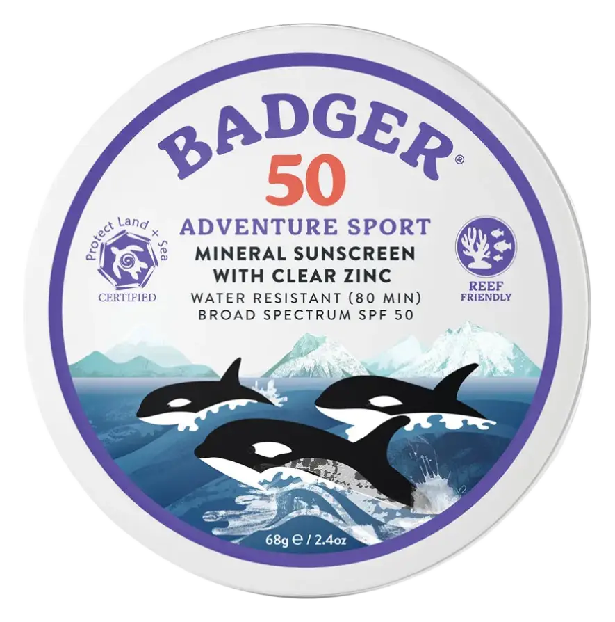 Badger Adventure Mineral Sunscreen Tin SPF 50