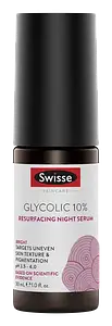 Swisse Glycolic 10% Resurfacing Night Serum