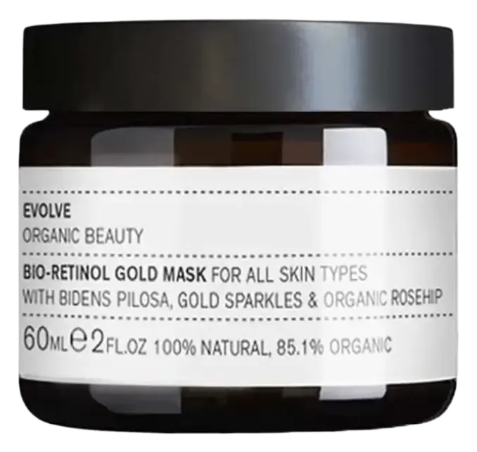 Evolve Organic Beauty Bio-Retinol Gold Face Mask