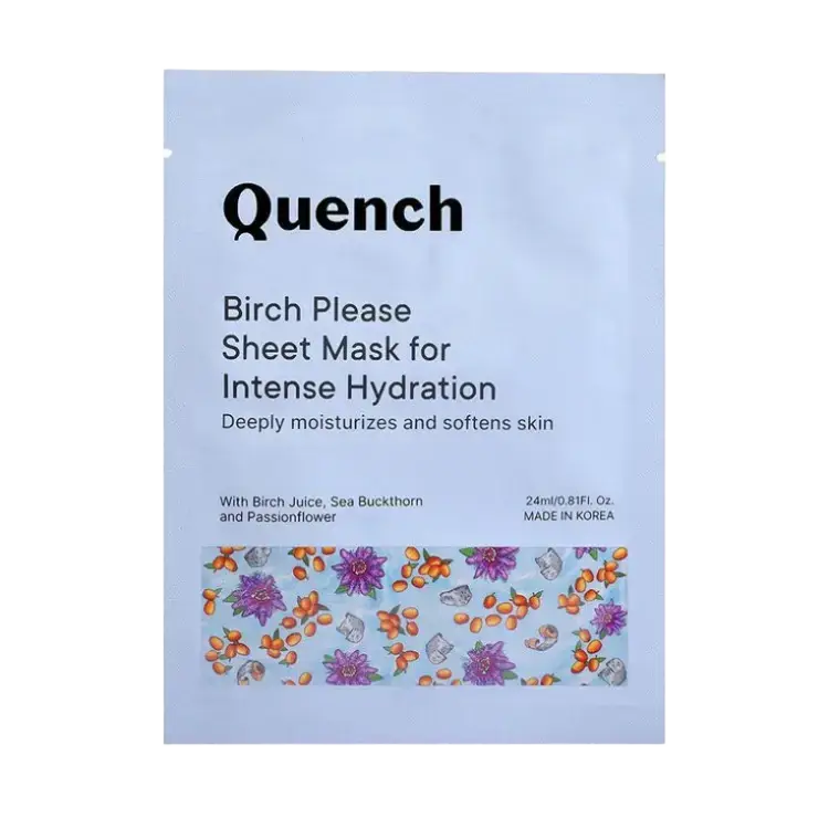 Quench Botanics Birch Please Intense Hydration Sheet Mask