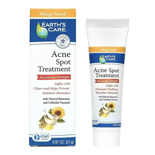 Earth's Care Acne Spot Treatment Sulfur 10%