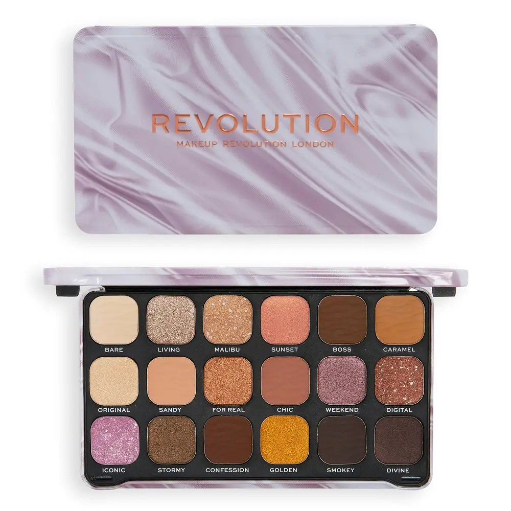 Revolution Beauty Forever Flawless Eyeshadow Palette Nude Silk