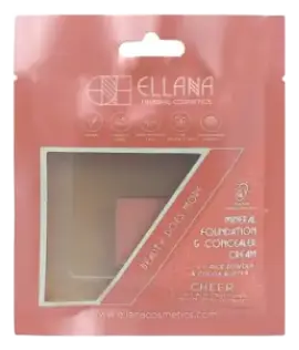 Ellana Mineral Cosmetics Cream To Powder Concealer Refill With SPF 16 Mineral Skinshield Cheer