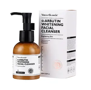 Vibrant Glamour α-Arbutin Whitening Facial Cleanser