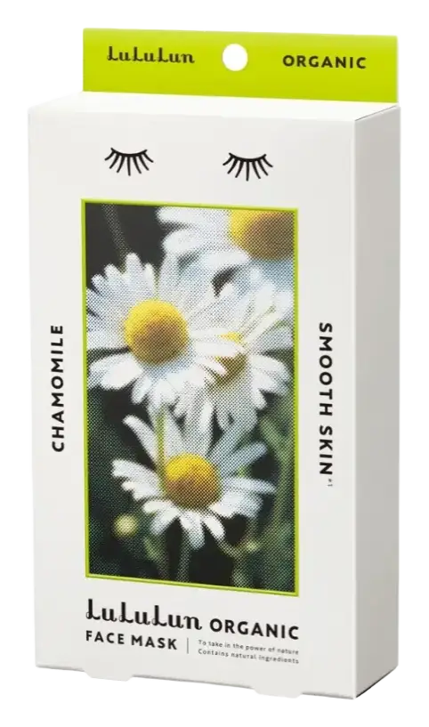 Lululun Organic Sheet Mask Chamomile For Smooth Skin