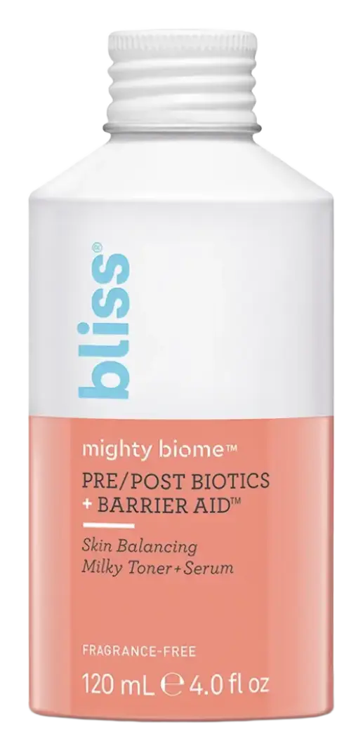 Bliss Mighty Biome Pre/Post Biotics + Barrier Aid™ Toner + Serum