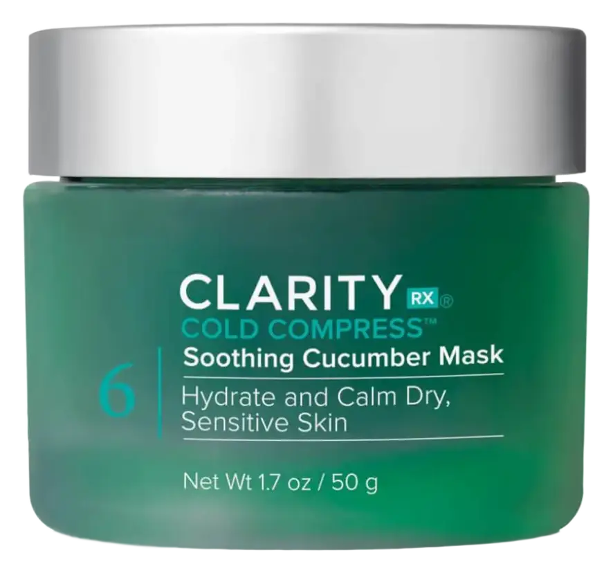 ClarityRx Cold Compress Soothing Cucumber Mask