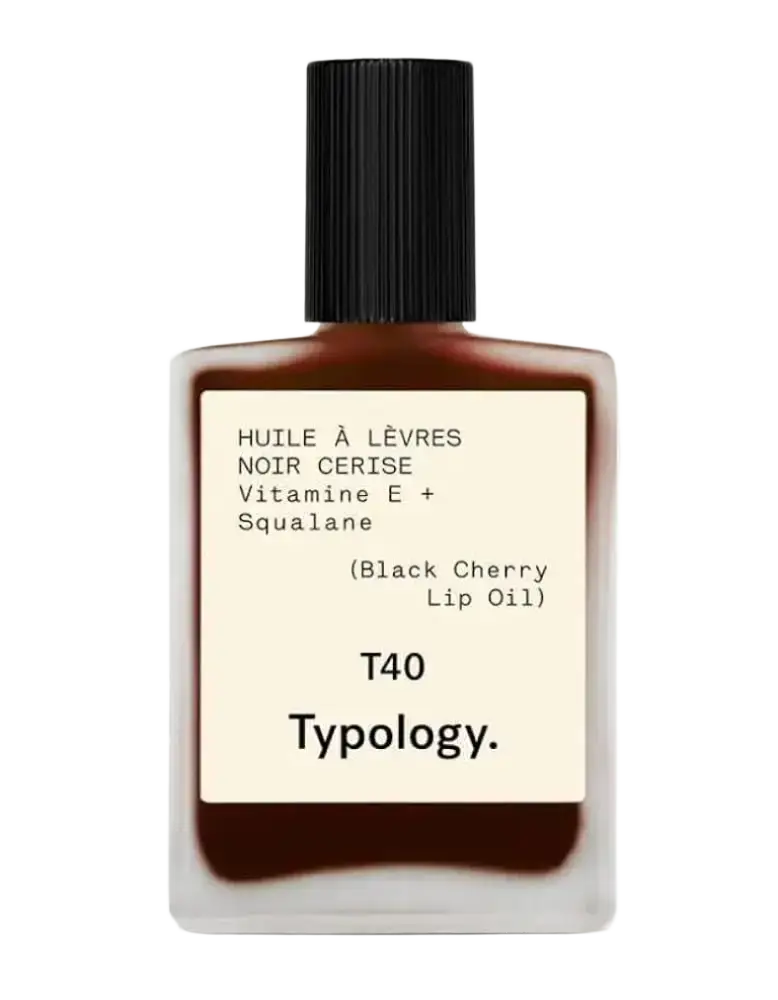 Typology T40 Tinted Lip Oil Black Cherry
