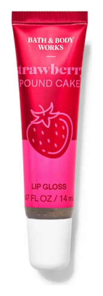 Bath & Body Works Lip Gloss Strawberry Pound Cake