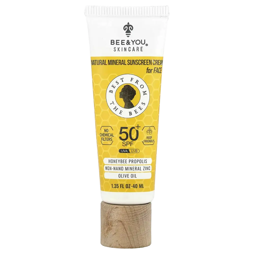 Bee&You Natural Mineral Sunscreen Cream For Face SPF 50+