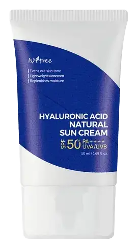 Isntree Hyaluronic Acid Natural Sun Cream SPF 50+