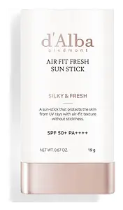 D'Alba Air Fit Fresh Sun Stick SPF50+ PA++++