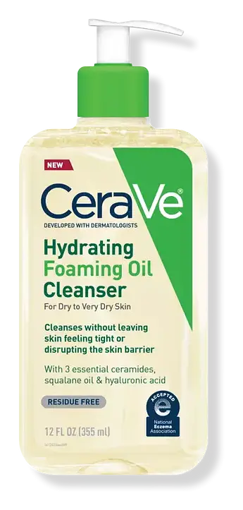 CeraVe Hydrating Foaming Oil Cleanser US
