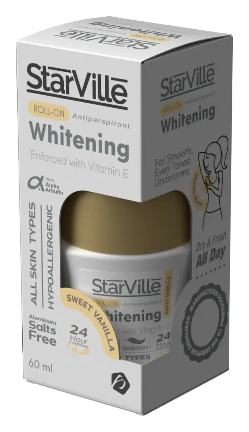 Starville Whitening Antiperspirant Roll-On Sweet Vanilla