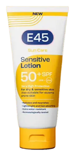E45 Sun Care Sensitive Lotion SPF 50+