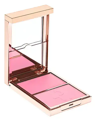 Patrick Ta Major Headlines Double-take Crème & Powder Blush Duo Just Enough (Soft Blue Pink)