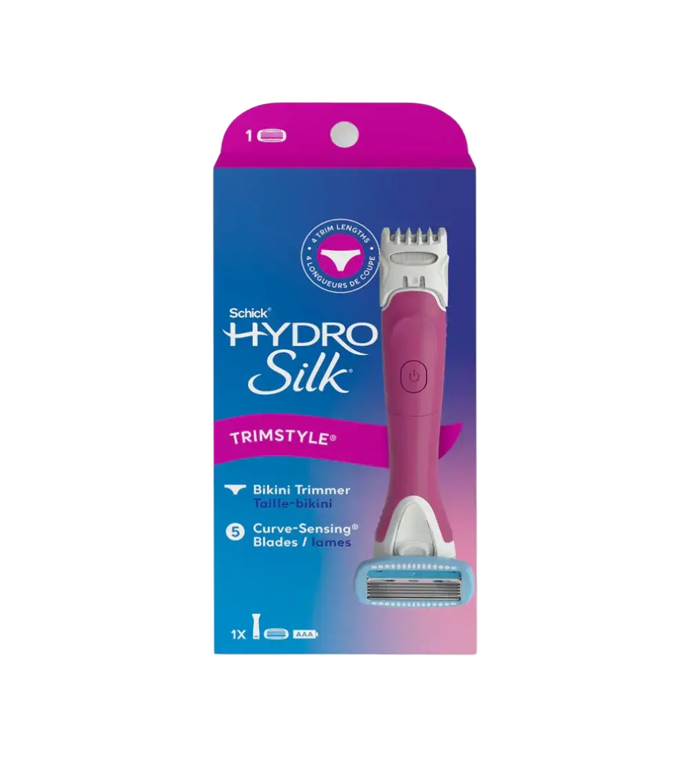 Schick Hydro Silk Trimstyle Women's Razor With Bikini Trimmer