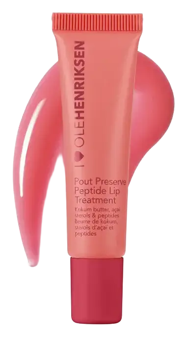 Olehenriksen Pout Preserve Peptide Lip Treatment Strawberry Sorbet