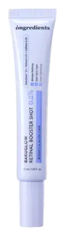 ongredients Bakuglow Retinal Booster Shot 0.2%
