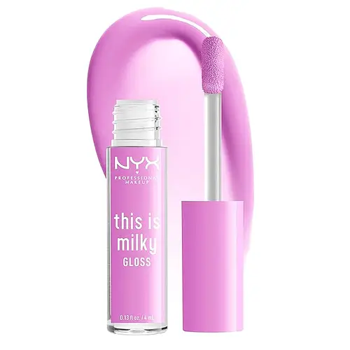 NYX Cosmetics This Is Milky Gloss Lilac Splash